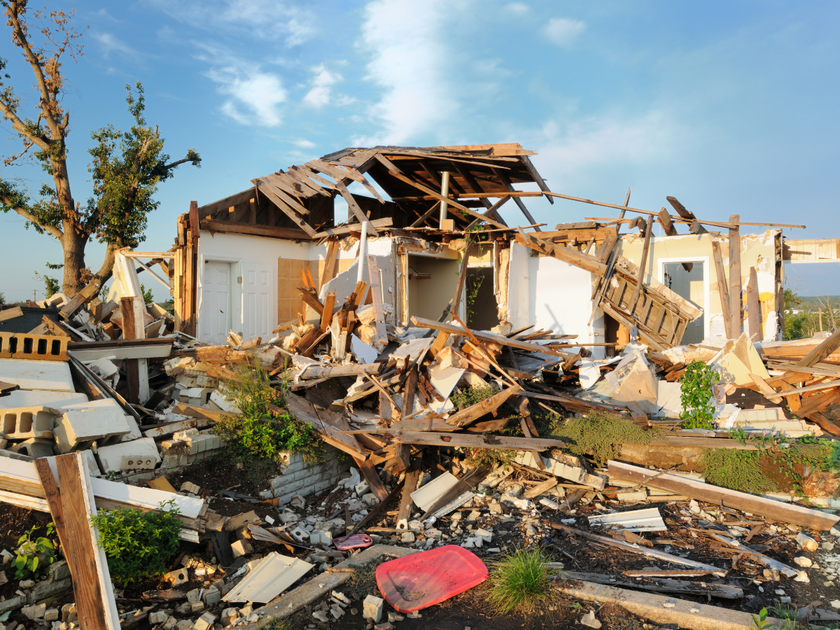 Tornado Damage Clean Up and Restoration