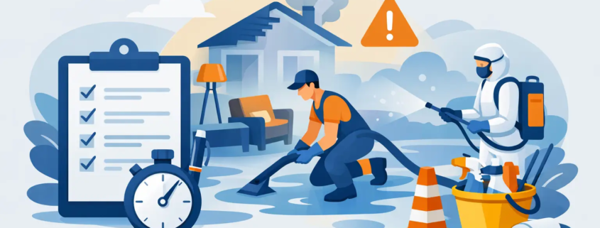 Best Emergency Cleanup Checklist for First 24 Hours