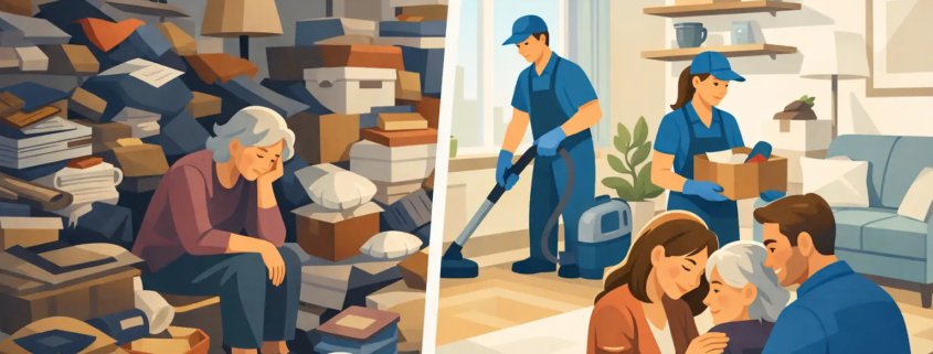 How Does Renew Cleaning Help a Family Member Who Hoards?