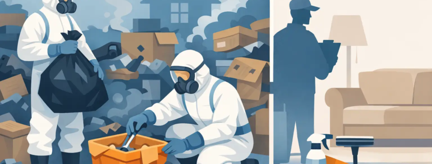 Removing Biohazard From Hoarded Homes Safely
