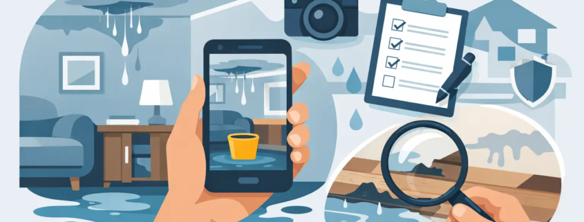 How to Document Water Damage for Your Claim