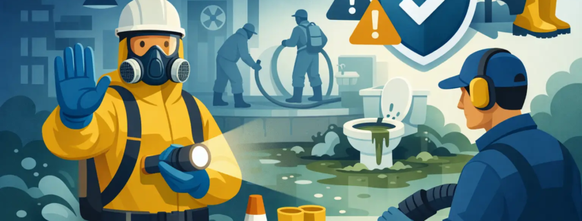 Sewage Backup Restoration Starts With Safety