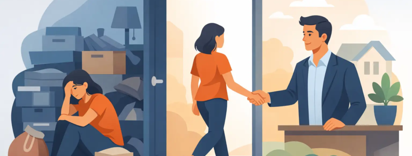 The First Step in Getting Hoarding Help Safely
