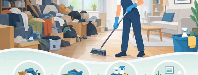 What Are the Steps of Cleaning a Hoarded House?