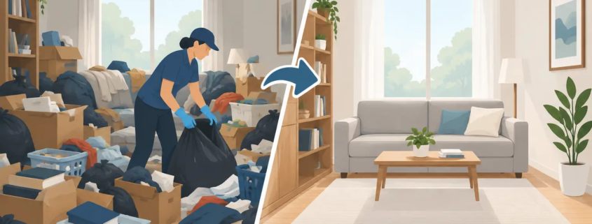 What a Hoarding Cleanup Example Looks Like